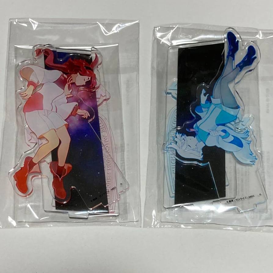 STRICT-G アクリルスタンド 水星の魔女 スレッタ ミオリネ Amazon.co.jp: 水星の魔女 アクリルスタンド スレッタ ミオリネ